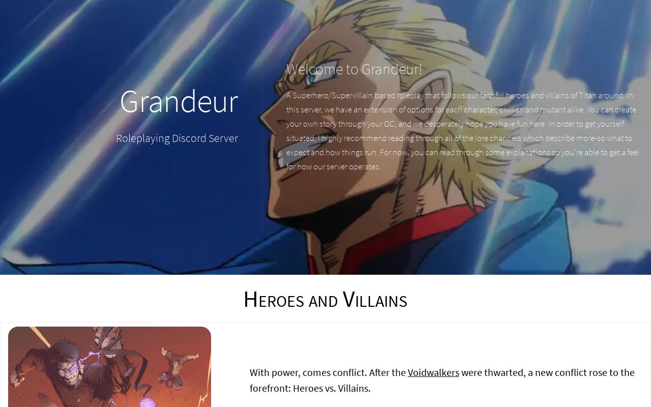 Carrd profile picture for @grandeur